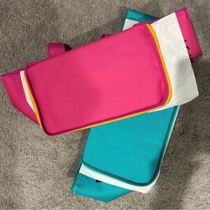 Trader Joe’s Mini Insulated Tote - NWT - One Magenta, One Teal